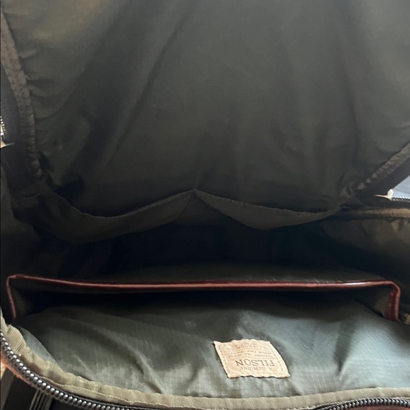 Filson Black and Brown Backpack - Picture 6 of 9